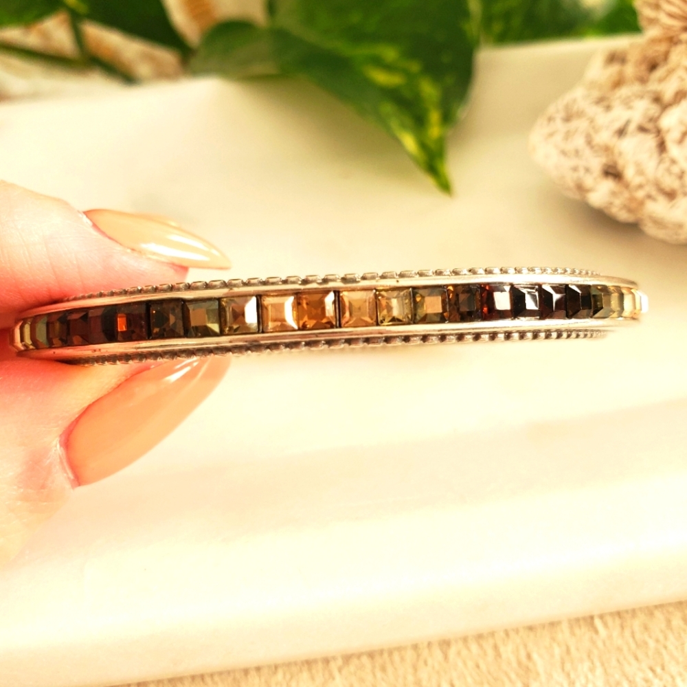 Brighton Multi-colored Gemstone Bangle bracelet